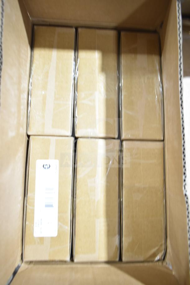 12 brand new items in a box, including GE ballasts and DualLite LED emergency light back box. Boxes appear undamaged.