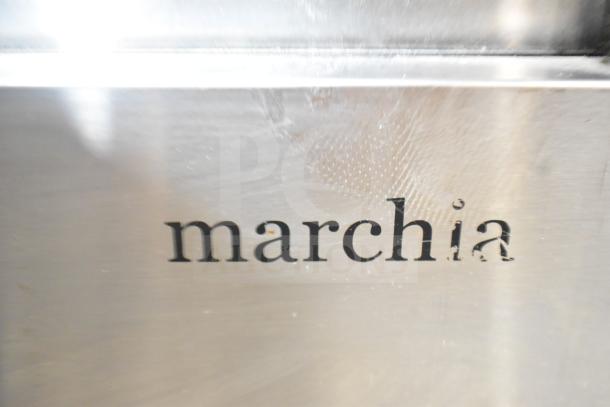 Marchia Commercial Open Grab N Go Merchandiser, 115 Volts, 1 Phase, features visible "marchia" branding.