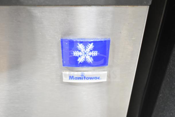 Manitowoc SD0452A ice machine with SPA310 dispenser, visible brand logo, 115V, 1-phase, commercial use.