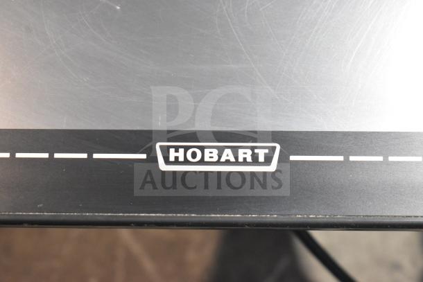 2016 Hobart HTi-7LH commercial countertop food portioning scale, visible Hobart logo, excellent condition.