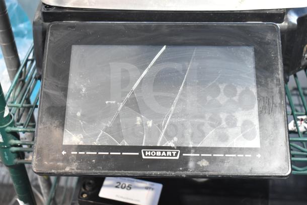 2016 Hobart HTi-7LH commercial scale, no cord, visible scratches on screen, 120/208-240V, 1 phase.