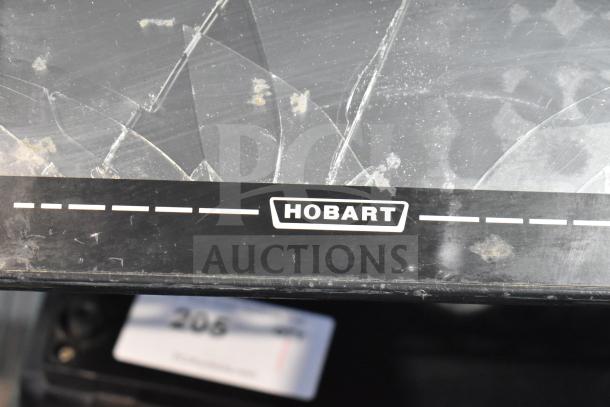 2016 Hobart HTi-7LH Commercial Food Portioning Scale, missing cord, visible Hobart logo, for 120/208-240V, 1 phase.