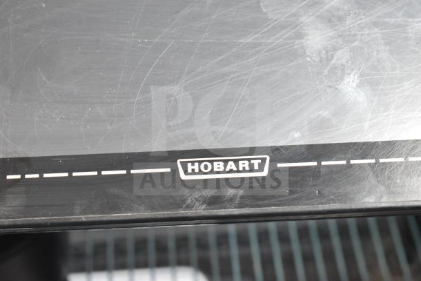 Hobart HTi Commercial Countertop Food Portioning Scale, 120/208-240V, 1 Phase, tested and working, showing Hobart logo.