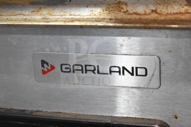 2019 Garland CXPB12 Electric Clamshell Griddle, 208-240V, 3 Phase, visible branding, used condition.