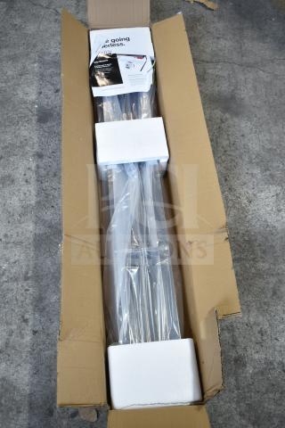 Brand new Avantco 177SW48THA 48" strip warmer in box, scratch and dent condition, 120V, 1 phase, with toggle control.