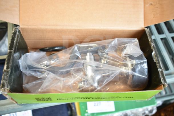 Brand new 600PRSV115 valve spray in black, 1.15 GPM, in original packaging, minor box damage.