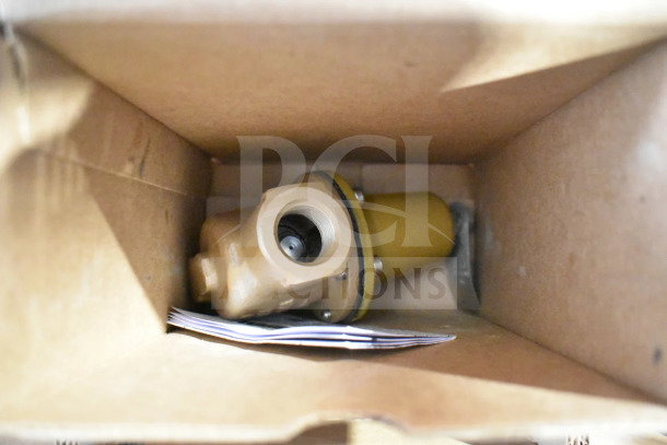 Hatco C-13 booster heater accessory, new, valve and pressure regulator in a box. Includes safety relief valve.