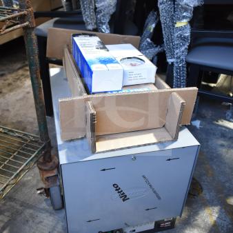 Brand new Hatco C-13 Commercial Booster Water Heater with accessories. Compact design, 208V, 3 Phase. Some scratches.