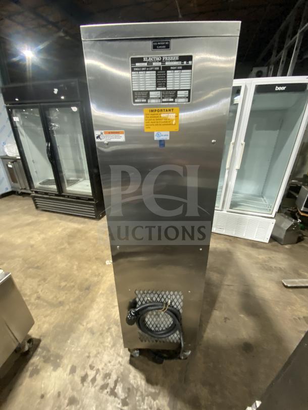 Electro Freeze Freedom 360 Series commercial milkshake machine, model 78RMT-232, stainless steel, pressurized, 3 phase.