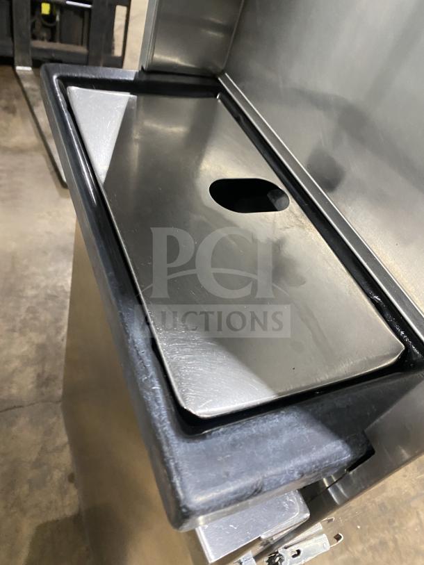 Electro Freeze 78RMT-232 Milkshake Machine, stainless steel, pressurized, 115/208-230V, 3 Phase, SN: G2P-2606, good condition.