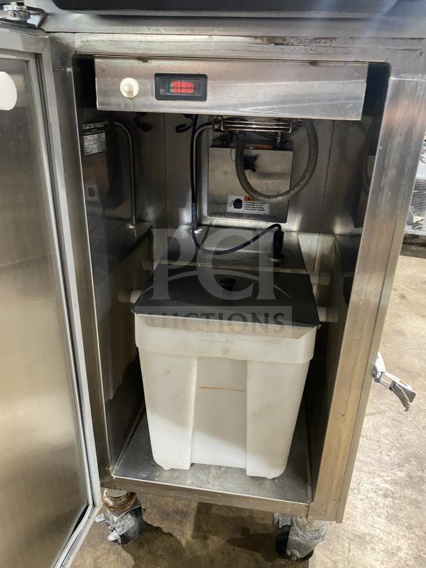 Electro Freeze Freedom 360 Series milkshake machine, model 78RMT-232, in stainless steel. Interior tank, pressurized system.