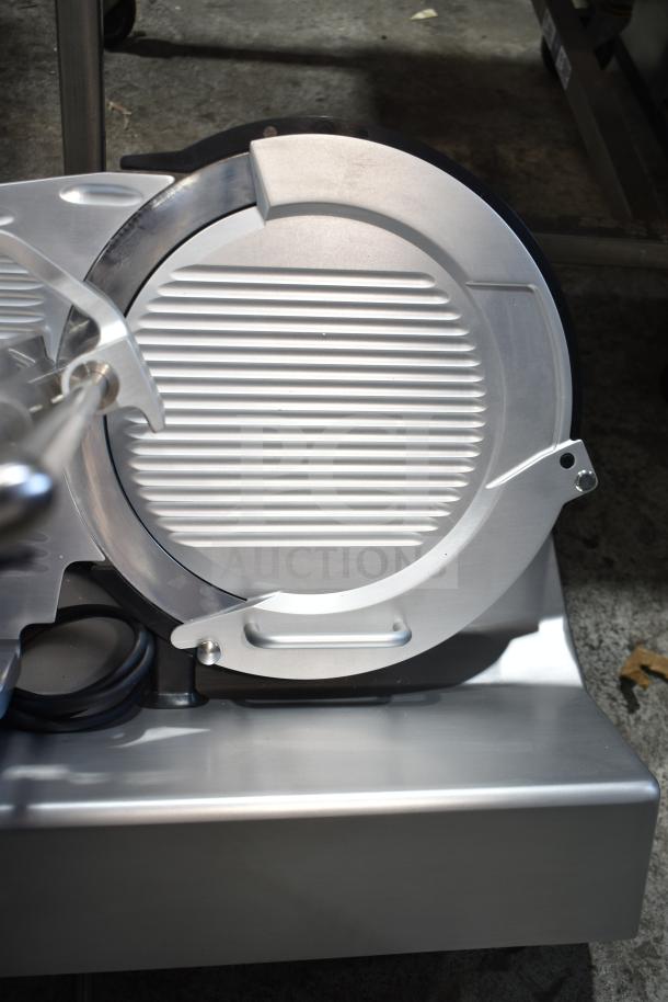 2023 Bizerba GSP HD Commercial Meat Slicer, 120V, 1 Phase, features precision blade, excellent condition.