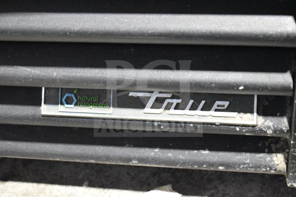2017 True GDM-72-HC Commercial Cooler, 3-door, 115V, 1 phase, tested, working condition, natural refrigerant badge.