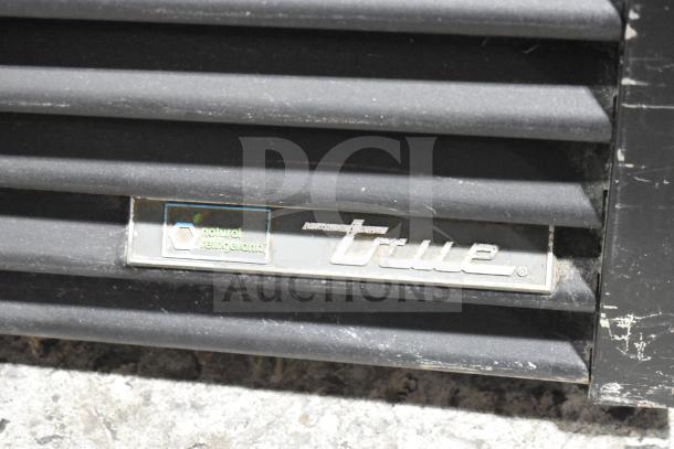 2017 True GDM-72-HC 3 door cooler merchandiser, uses natural refrigerant, in tested working condition, 115V, 1 phase.