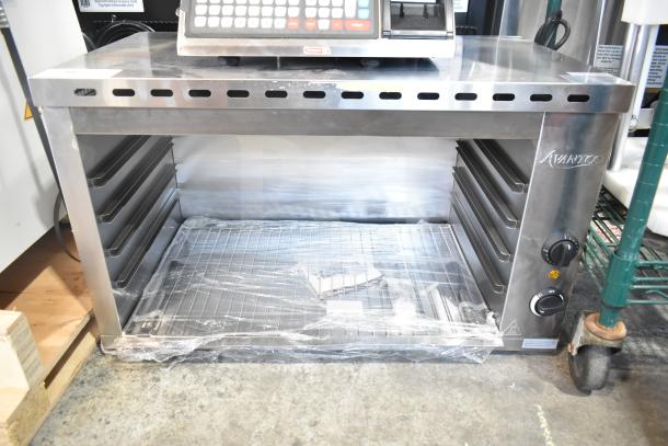 Avantco 32" electric countertop cheese melter, model 177CHSME32IM, brand new condition, visible controls, 208/240 volts.