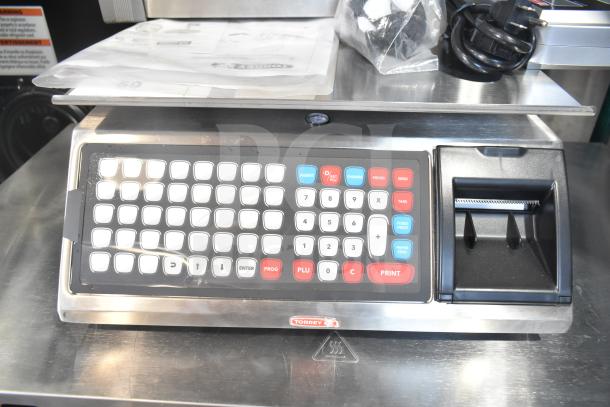 BRAND NEW Tor Rey W-LABEL40L 40 lb. WiFi Price Computing Scale with Thermal Label Printer, scratch and dent condition.