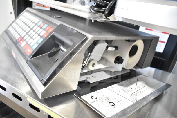 BRAND NEW 2024 Tor Rey W-LABEL40L 40 lb. WiFi price computing scale with thermal label printer, minor scratches.