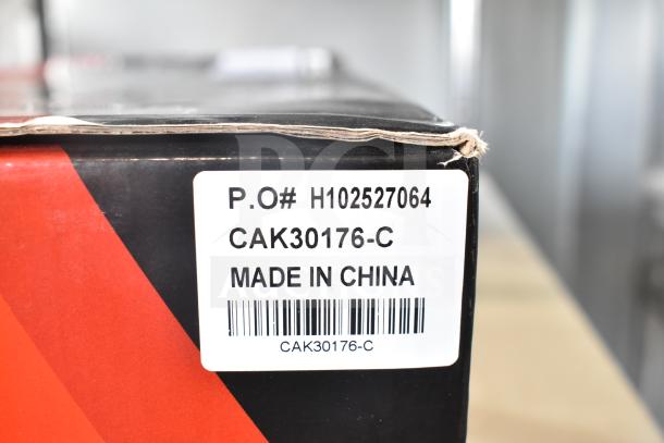 Brand new chassis parts control arm kit, model CAK30176-C, with minor box damage. Made in China.