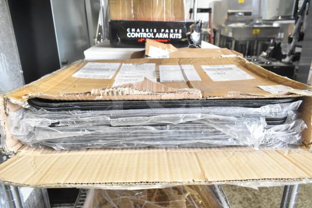 New scratch-and-dent trays, model 9922817960, in open box. Includes CHNT CJX2-18 with GB/T 14048.5. Box shows shipping labels.