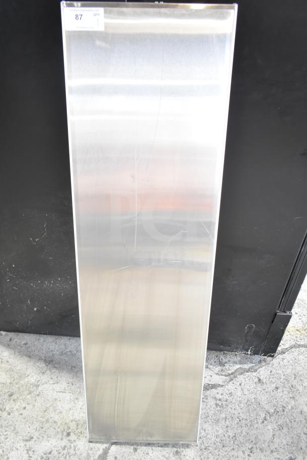 Hatco GRS-60-H 60" x 17.5" Glo-Ray heated shelf warmer, new, scratch and dent, 120V, 1 phase, item tag visible.