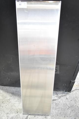 Hatco GRS-60-H 60" x 17.5" Glo-Ray heated shelf warmer, new, scratch and dent, 120V, 1 phase, item tag visible.