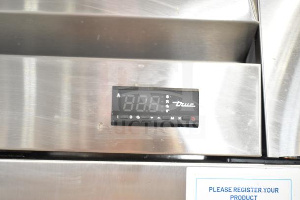 2022 True T-35-HC 2 Door Cooler, digital display, stainless steel, on casters, 115V, 1 Phase.