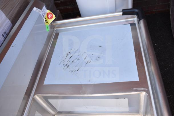 BRAND NEW SCRATCH AND DENT! Regency 600S32323224 121" Three Compartment Commercial Sink - Image 8 of 9