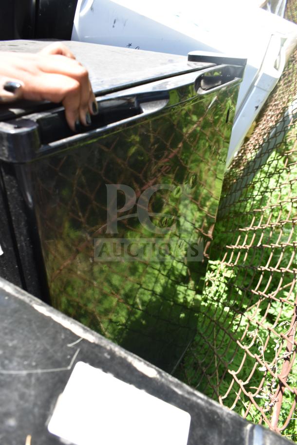 Four coolers including Galanz GL17BK, Galanz GLR31TS1E02, WMR04BAPBB; 120 volts, 1 phase; sold four times your bid.