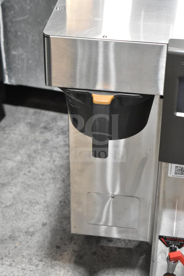 2023 Fetco CBS-2152-XTS twin coffee brewer, stainless steel, 1.5 gal, commercial use, 208-240V, one phase, like new.