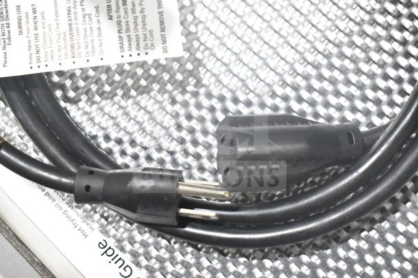 BRAND NEW SCRATCH AND DENT Frymaster PF50 Portable Fryer Oil Filter power cord. 110-120 Volts, 1 Phase.