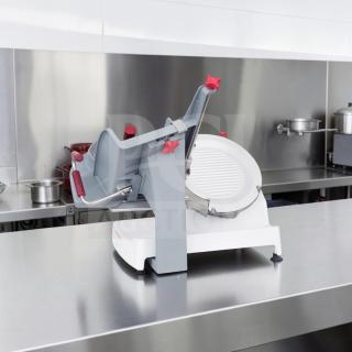 Berkel X13-PLUS 13" manual meat slicer, exceptional condition, gravity feed, 1/2 HP motor, fully tested operational.