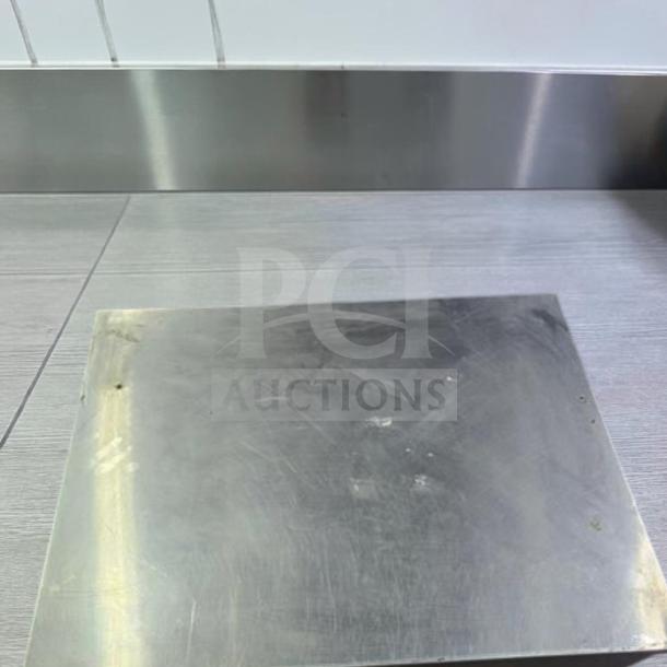 Commercial countertop heated holding cabinet by FWE, model HLC-1826-4(A), stainless steel, superior condition, fully tested.