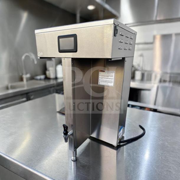 Wilbur Curtis G4TP2T10A3100 G4 ThermoPro twin coffee brewer, stainless steel, 220V, outstanding condition, fully tested.