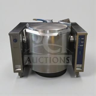 Electrolux GU5EOE0000 commercial tilting boiling pan, stainless steel, premium condition, UL listed, fully tested.