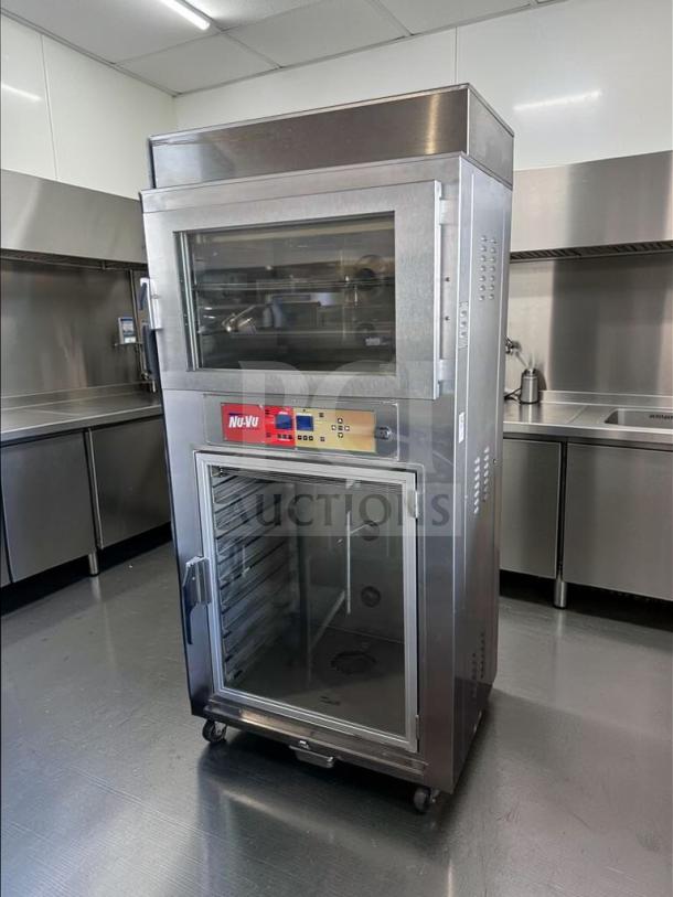 Nu-Vu SUB-123P commercial oven/proofer combo, stainless steel, UL Listed, 208V 3-phase, fully tested, premium condition.