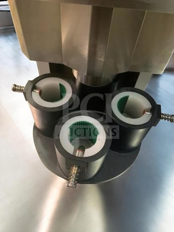 Tang Four-Station Semi-Automatic Vacuum Capper, premium condition, secure vacuum-seal capping, fully tested, model TNG-L-CAP-0424.