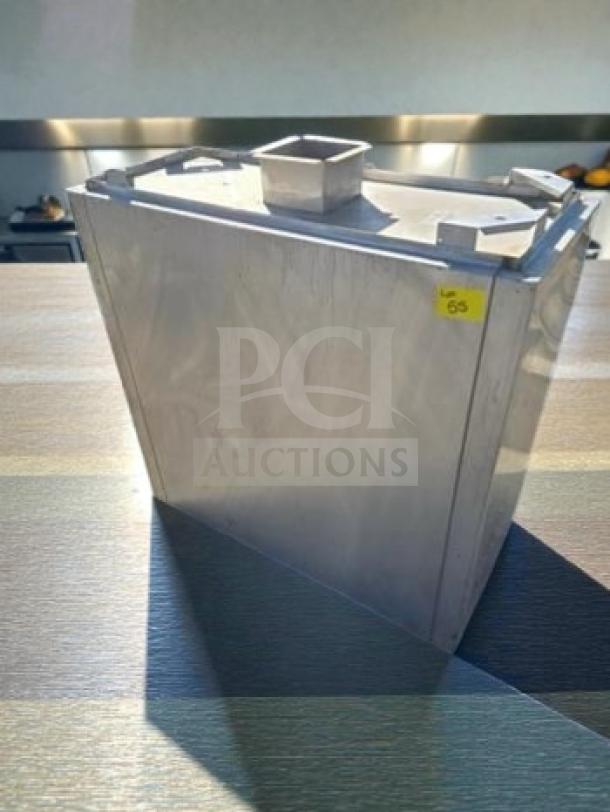 Halton stainless steel commercial vent hood, model HAL-L-VENT-0534, prime condition, industrial kitchen use.