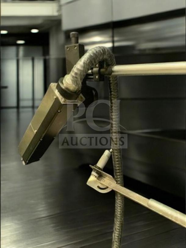 LANGDE Automatic Industrial Inkjet Printer in premium condition, fully tested, for batch and date coding (Model LAN-L-CODE-0426).