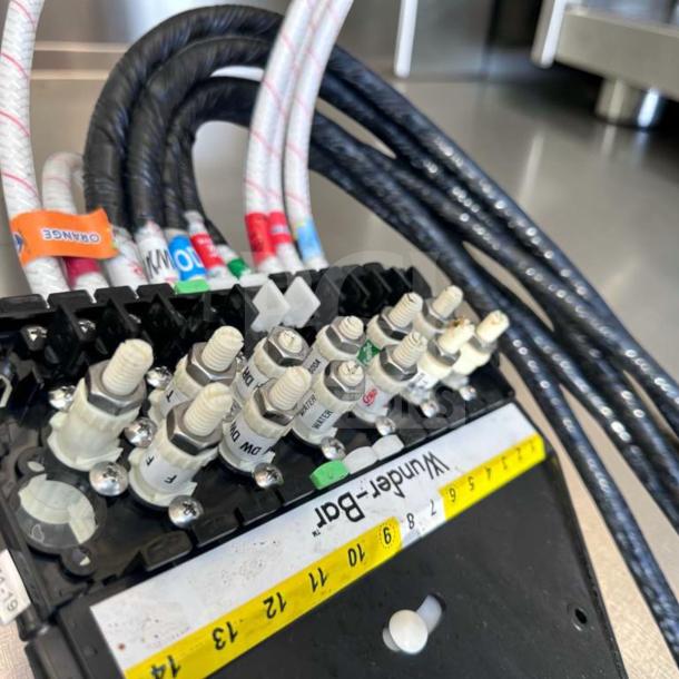 Advance Tabco SLI-12-36-7 underbar ice bin wiring; features labeled connections for commercial use.