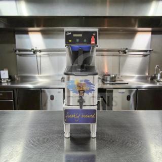 Wilbur Curtis CBP Low Profile Combo Coffee & Tea Brewer, commercial dual system, excellent condition, fully operational, 120V.