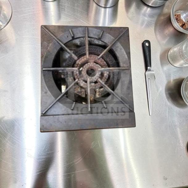 Imperial ISPA-18 single burner stock pot range in stainless steel, outstanding condition, fully tested and operational.