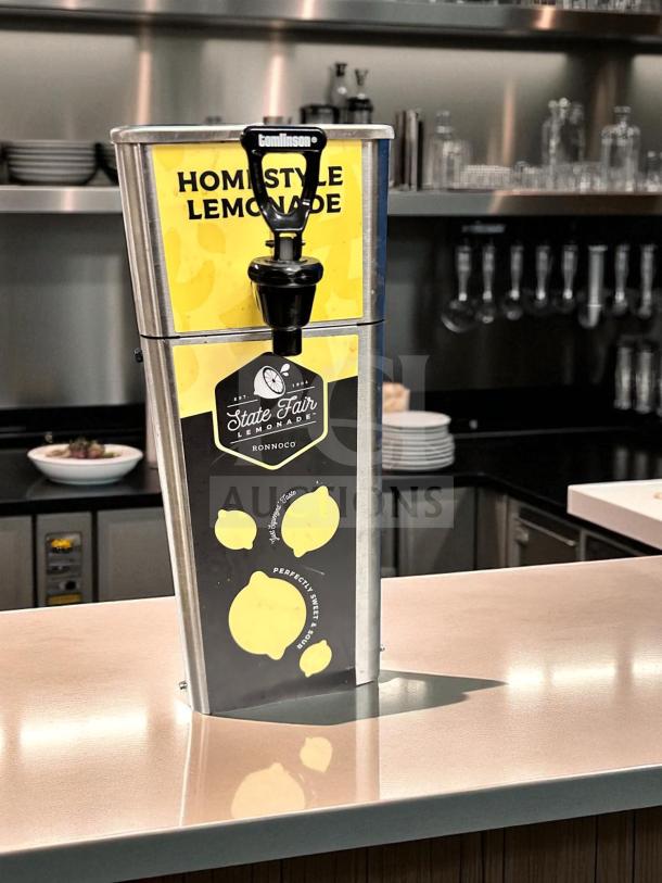 Newco FPM-1 countertop lemonade dispenser, NSF listed, fully tested, in premium condition, by Newco Enterprises Inc.