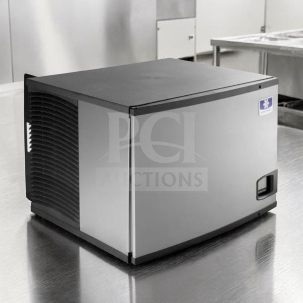 Brand new Manitowoc IYT0500A 30" air-cooled ice machine, 550 lb production, 115V, UL listed, shown on a stainless steel surface.