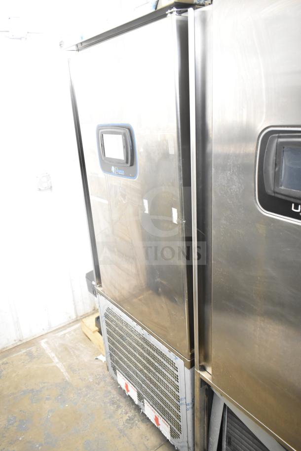 2022 Desmon GBF-15+ETL Stainless Steel Commercial Blast Chiller, 4 probes, 220V, 3-phase, on casters.