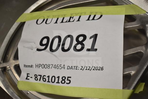 2 brand new items, Hobart 00-874654 beater paddle and Estella 348PSM23HOOK dough hook, scratch/dent condition, outlet ID 90081.