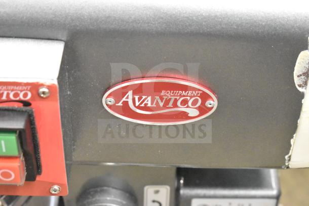 Brand new Avantco 177MX10H 10-quart countertop dough mixer. Features bowl, guard, paddle, whisk attachments. 120V, 1 phase.