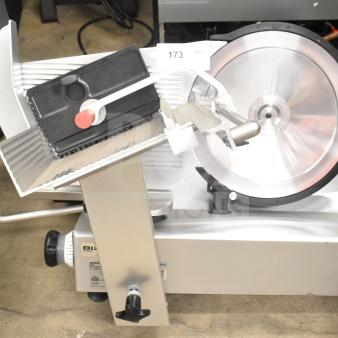 2023 Bizerba GSP HD Countertop Meat Slicer, 120 Volts, 1 Phase, in excellent condition, stainless steel finish.