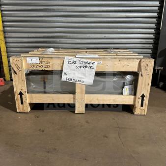 Brand new Atlas Metals WTH37 3-bay electric drop-in steam table in wooden crate. Model WTH37, Serial 22072622A, 208V, 1 phase.
