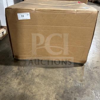 Brand new Krowne Silver Series underbar ice bin, model KR18S24, in sealed box. Dimensions: 18"x24". Serial: 01030006020.