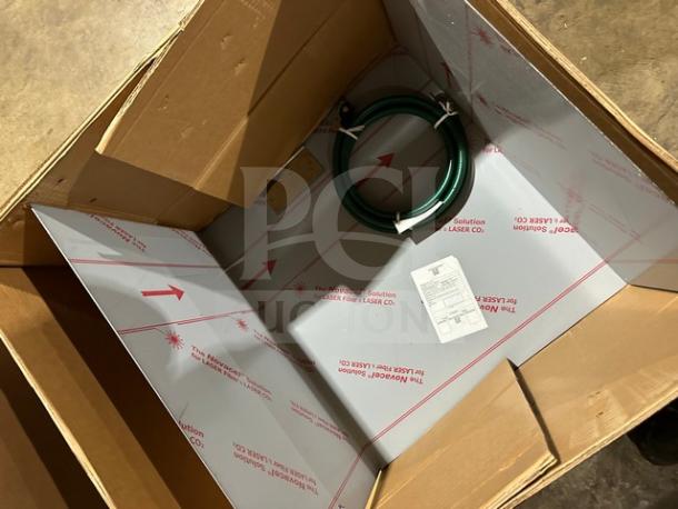 Brand new Krowne Silver Series 18"x24" stainless steel underbar ice bin, model KR18S24, in original box with tags.